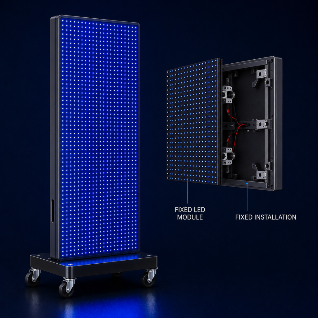 Outdoor Moveable & Fixed SMD Standee